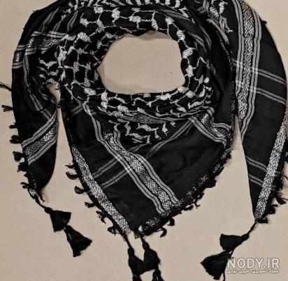 عکس حاج قاسم با چفیه بر سر