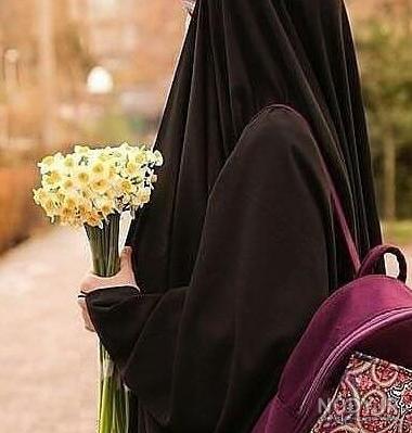عکس دختر حجاب دار - عکس نودی