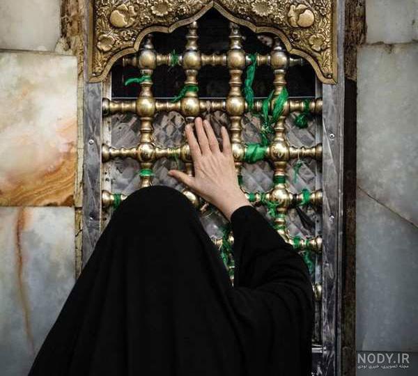 عکس دختر چادری در پاییز برای پروفایل