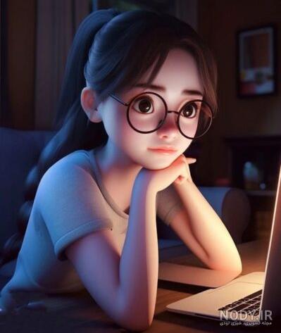 عکس دخترونه کارتونی کیوت