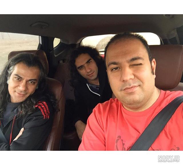 عکس رضا یزدانی با همسرش