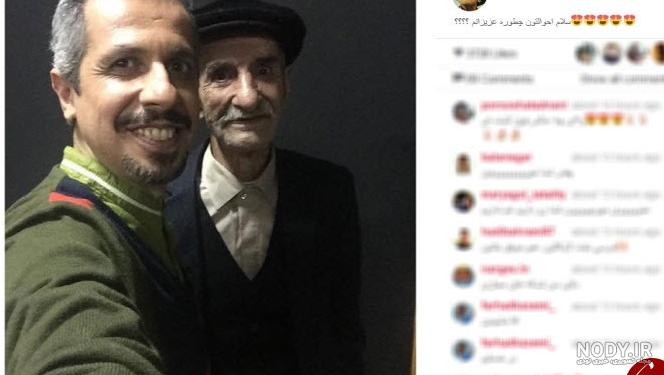 عکس رهبر با چفیه