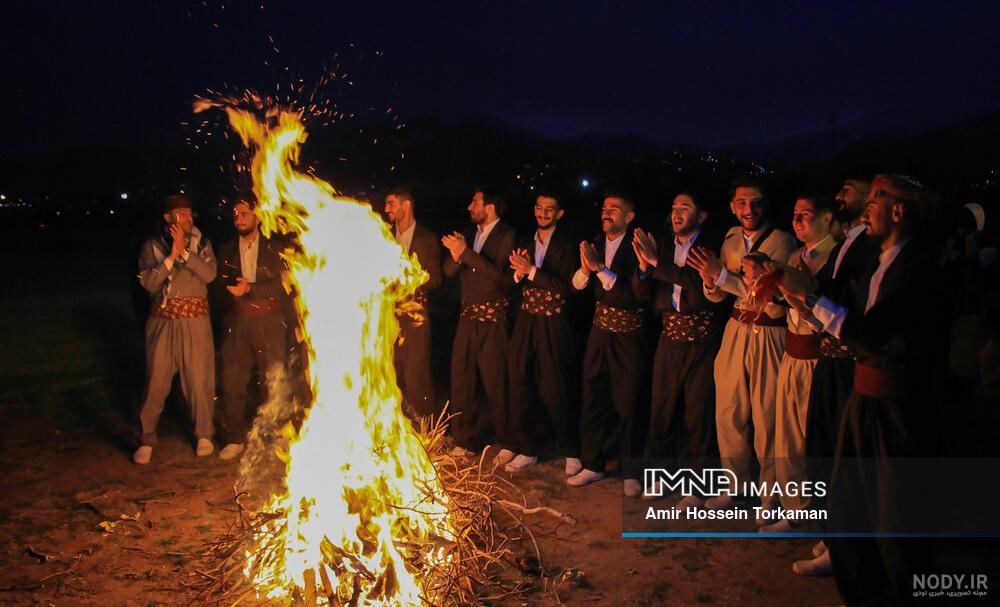 عکس مراسم چهارشنبه سوری عکس مراسم چهارشنبه سوری