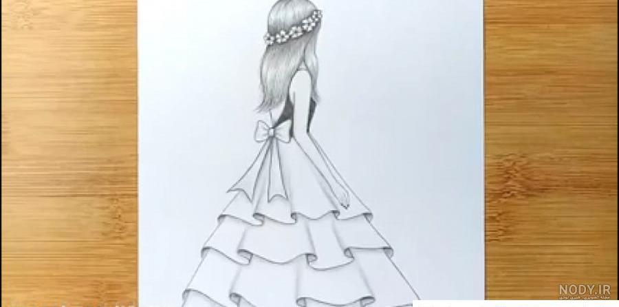 عکس نقاشی دخترانه شیک ❤️ [ بهترین تصاویر ]