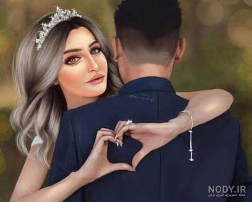 عکس پروفایل عاشقانه کارتونی خاص و رمانتیک ❤️❤️کول دانلود