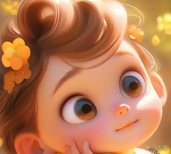 عکس کیوت 1401 دخترونه جذاب و دیدنی بانمک برای پروفایل / گوگولی
