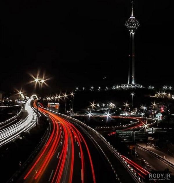 عکسی از خیابان های تهران