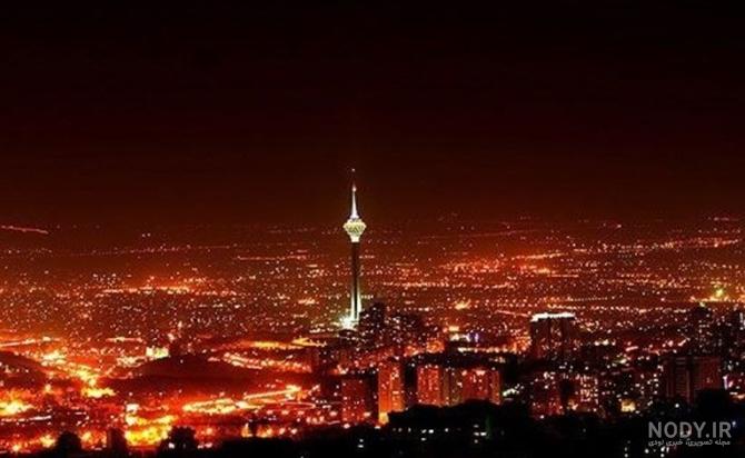 عکسی از شهر تهران