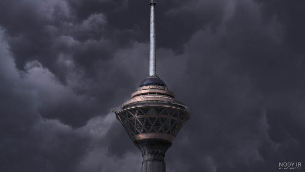 عکسی از نمای تهران