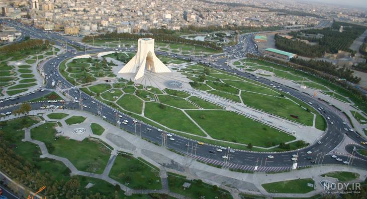 عکسی زیبا از تهران