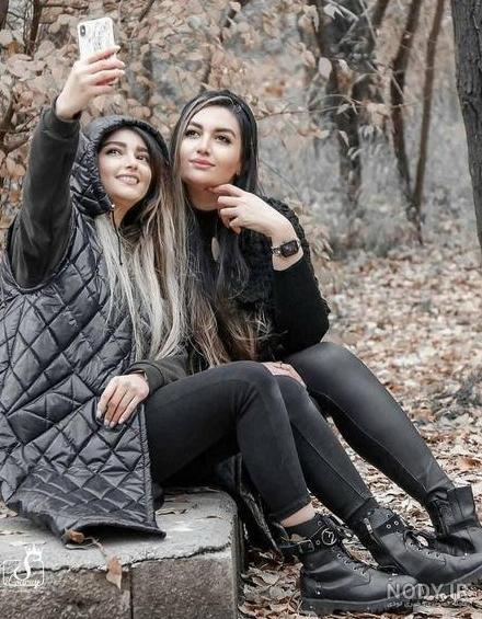 ژست عکس دونفره خواهر برادری