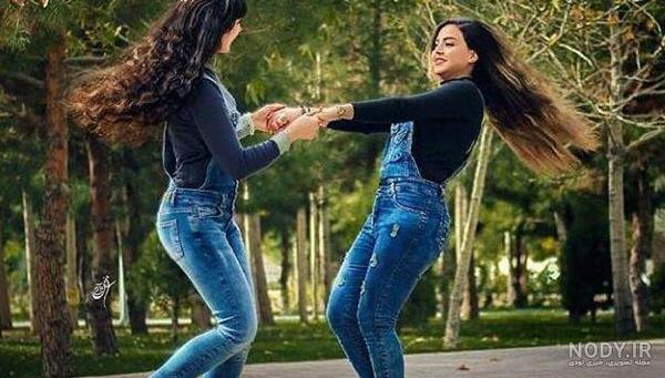 ژست عکس دونفره خواهر و برادر ❤️ [ بهترین تصاویر ]
