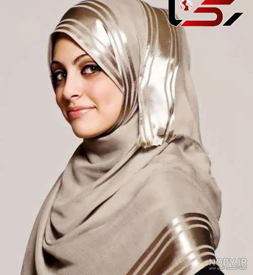 12 ایده بستن شال ساده و زیبا