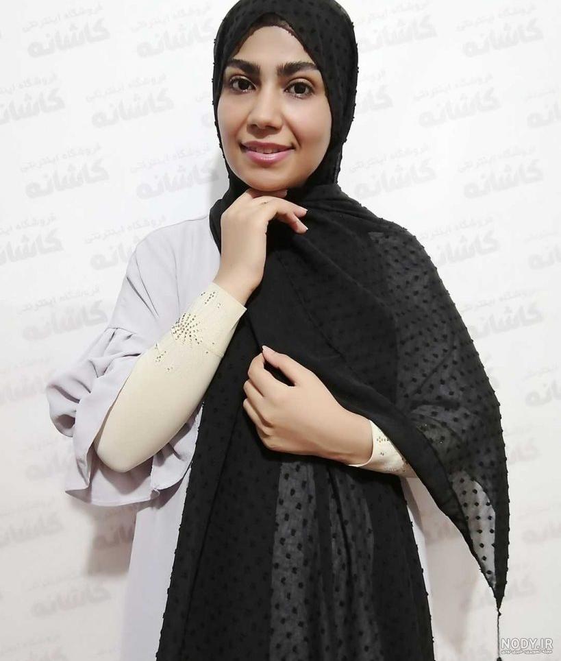 9 مدل شال مشکی مجلسی جدید و ارزان مروارید دار و شال نگینی 9 مدل شال مشکی مجلسی جدید و ارزان مروارید دار و شال نگینی