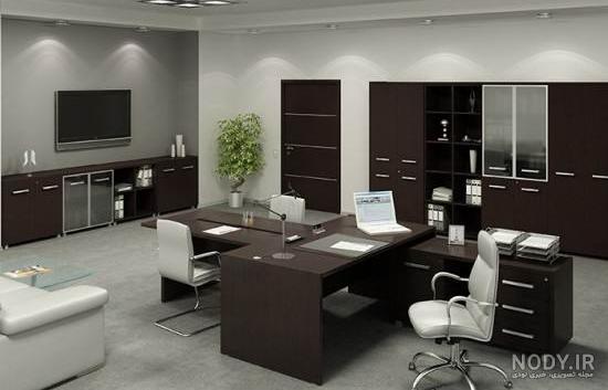 دکوراسیون دفتر کار مدرن و زیبا با چندین طراحی متفاوت