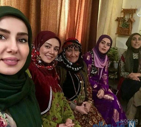 عکس بازیگر نقش شیرین در سریال نون خ