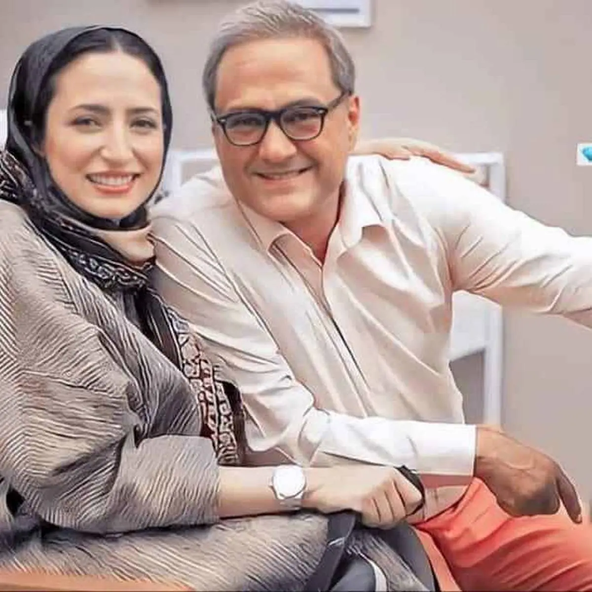 عکس رامبد جوان زنش در کانادا - عکس نودی