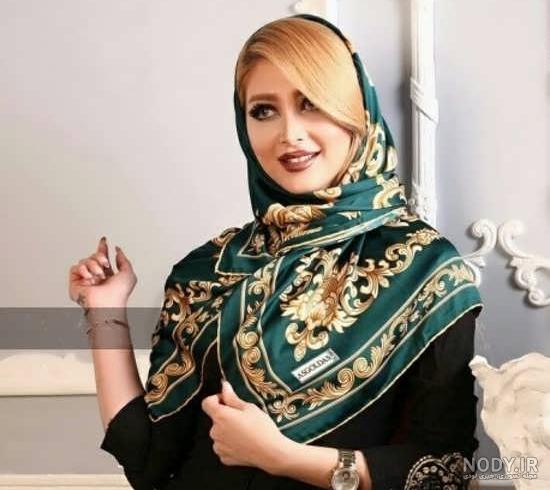 عکس شال حجابی