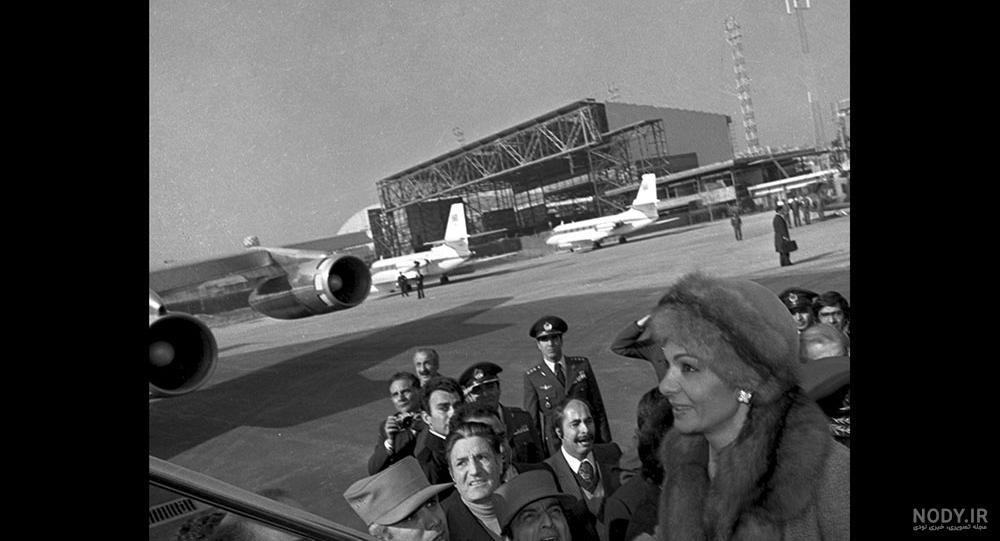 عکس فرار شاه از ایران