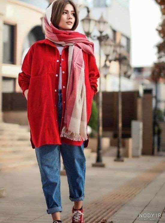 عکس لباس دخترانه شیک بیرونی