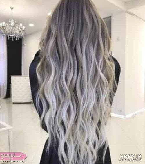 عکس مدل رنگ مو آمبره