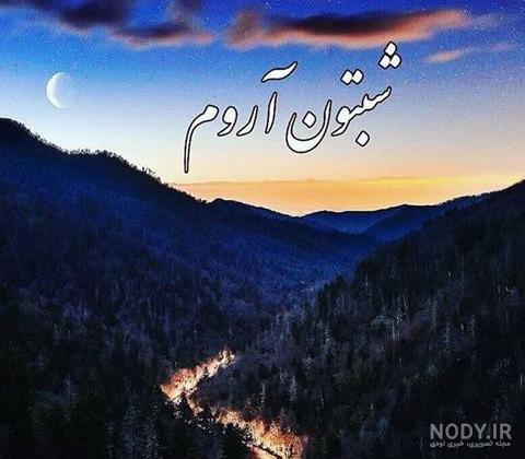 عکس نوشته شب بخیر برای استوری