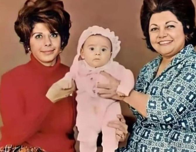 عکسهای ثریا قاسمی با همسرش - کامل (مولیزی)