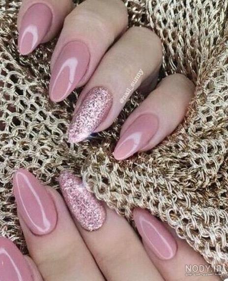 مدل ناخن صورتی کم رنگ 2024؛ برای دختر خانم های نچرال پسند (از ...