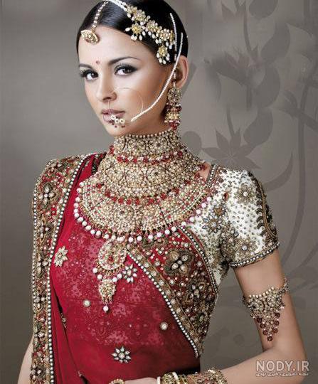 مدلهای زیبای آرایش هندی عروس و آرایش چشم زنان زیبای هند • مجله ...