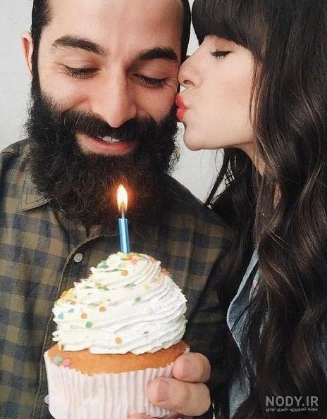 عکس تولد دونفره عاشقانه