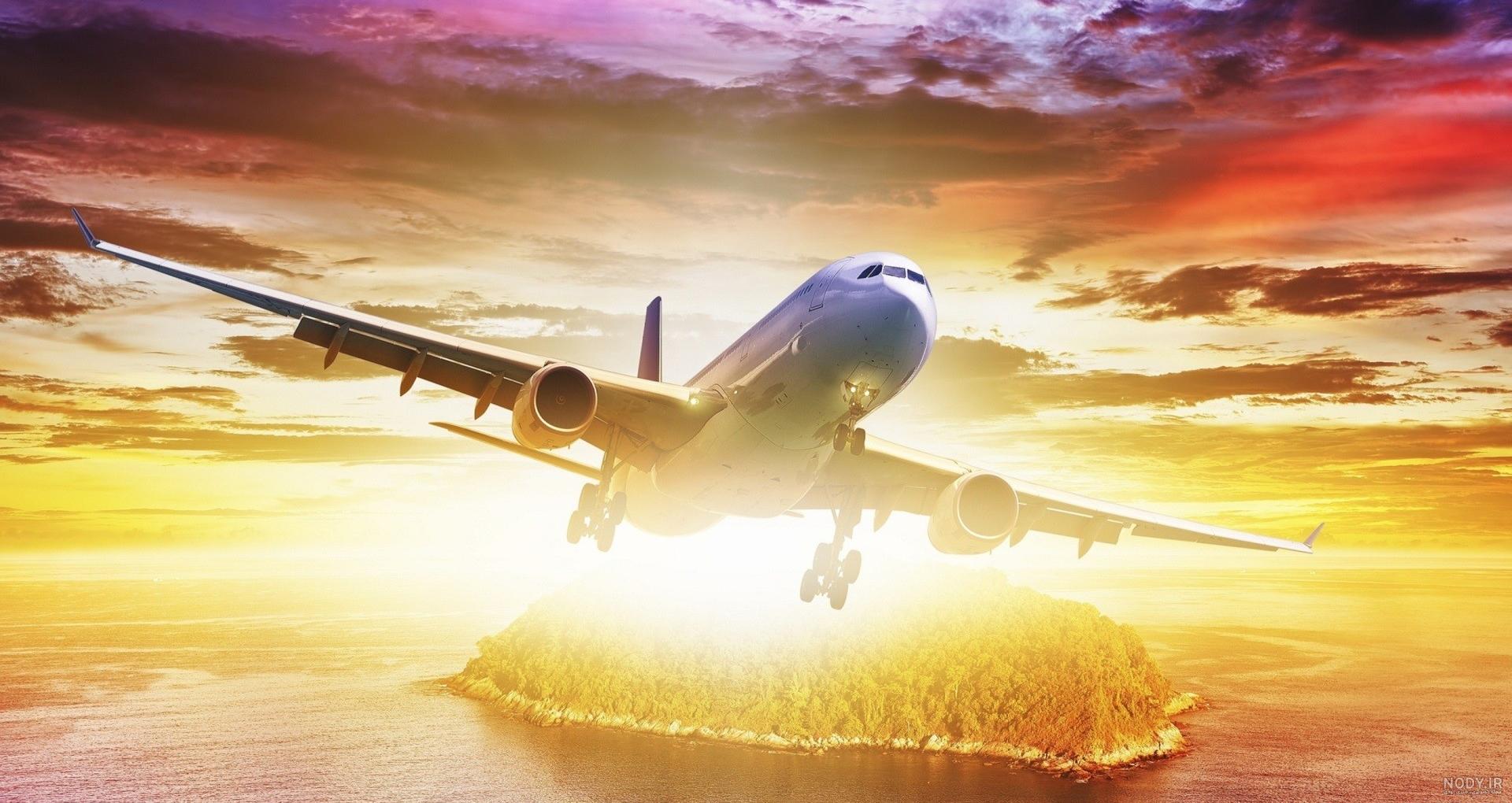 عکس هواپیما برای تصویر زمینه آیفون