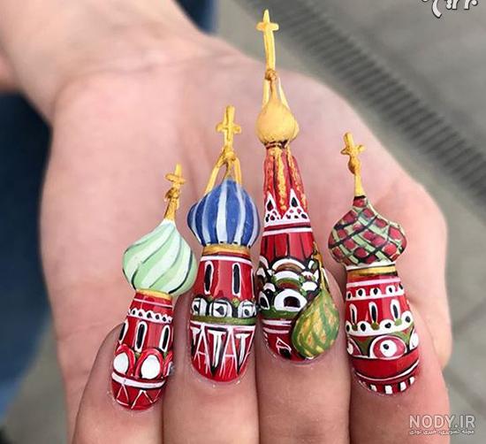 طراحی عجیب و خلاقانه ناخن طراحی عجیب و خلاقانه ناخن