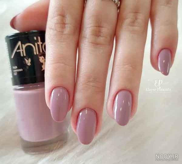 عکس ژلیش ناخن بچه گانه کوتاه