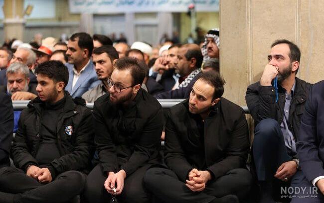 عکس‌هایی از فرزندان سردار سلیمانی در سالگرد شهادت پدر در مصلی