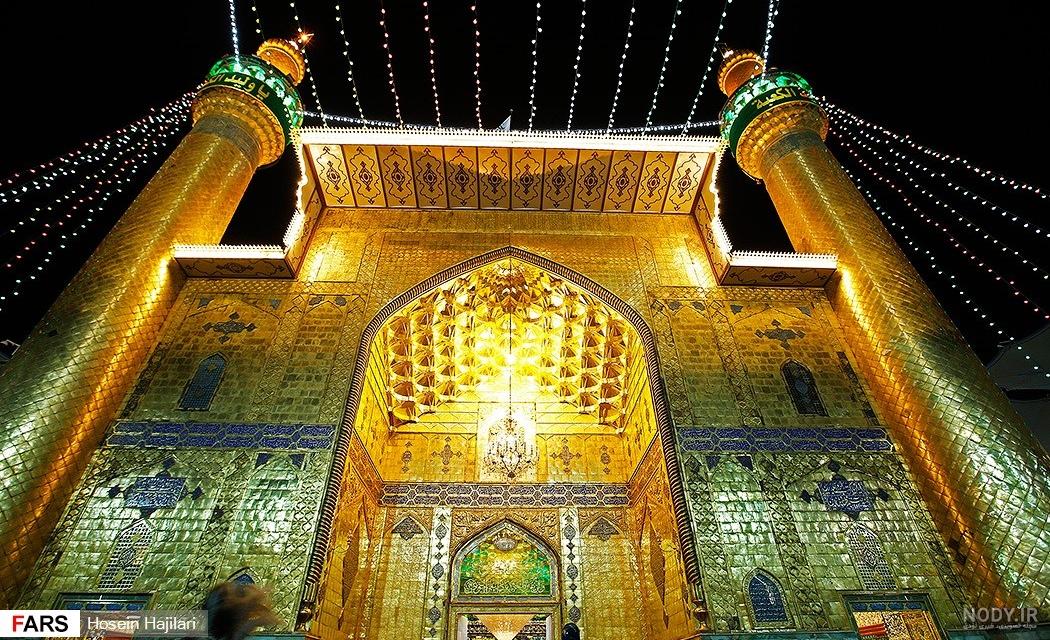 تصاویر: حرم امام علی در شب شهادت ایشان