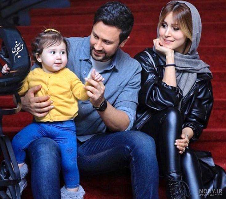 شاهرخ استخری و همسرش سپیده و دخترانش + عکس و بیوگرافی