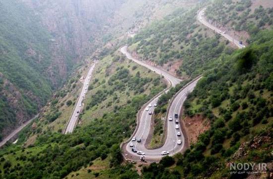 عکس جاده کندوان