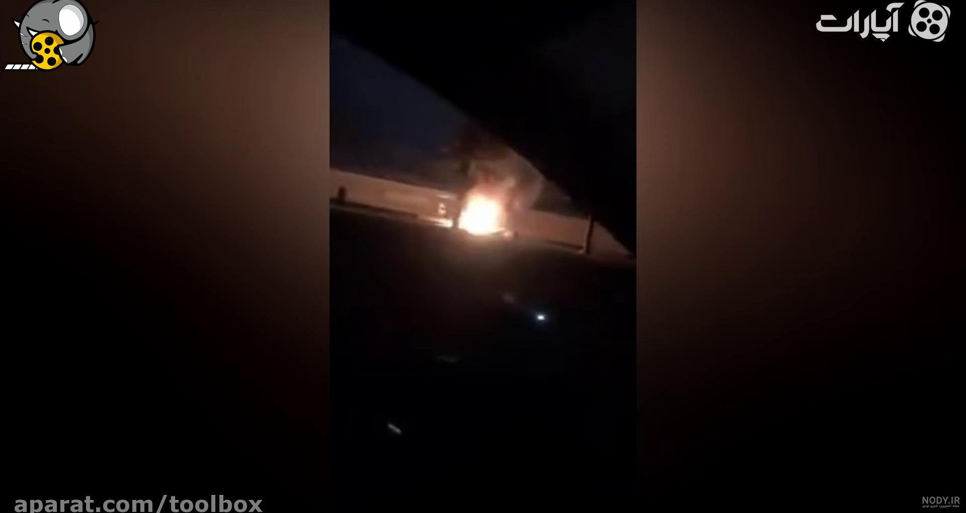 عکس حاج قاسم موقعی که شهید شد