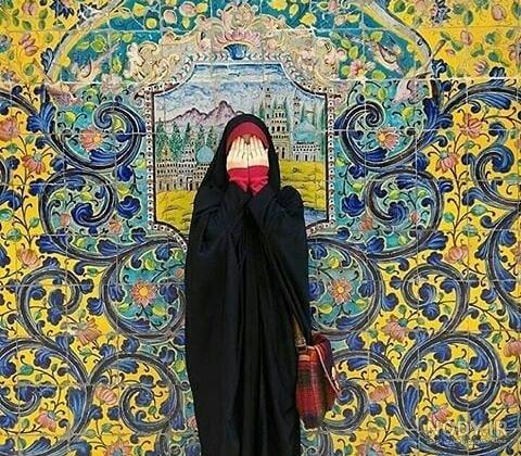 عکس دختر با حجاب و چادری