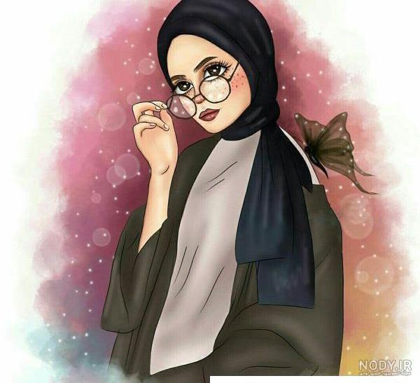 عکس دختر باحجاب از نیم رخ ❤️ [ بهترین تصاویر ]