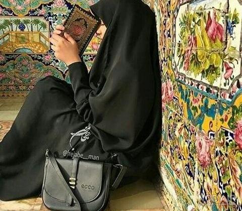 عکس دختر حجاب دار - عکس نودی