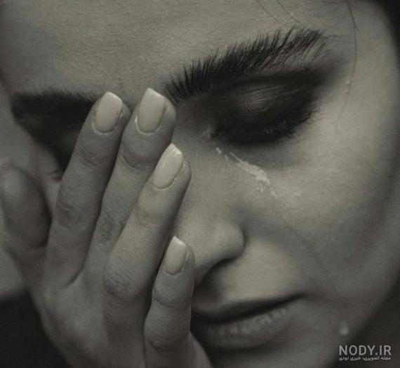 عکس سیاه و سفید غمگین بدون متن