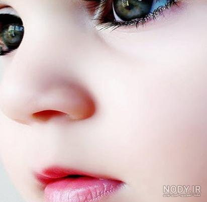 عکس نوزاد چشم مشکی