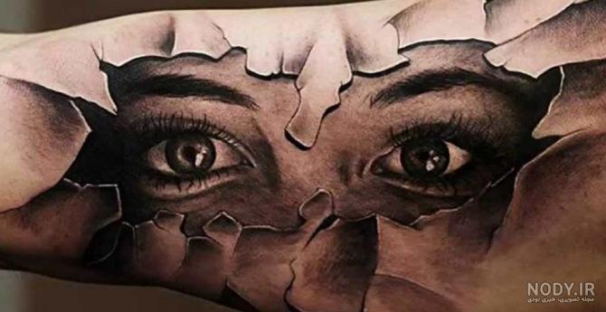 عکس تاتو چشم - عکس نودی