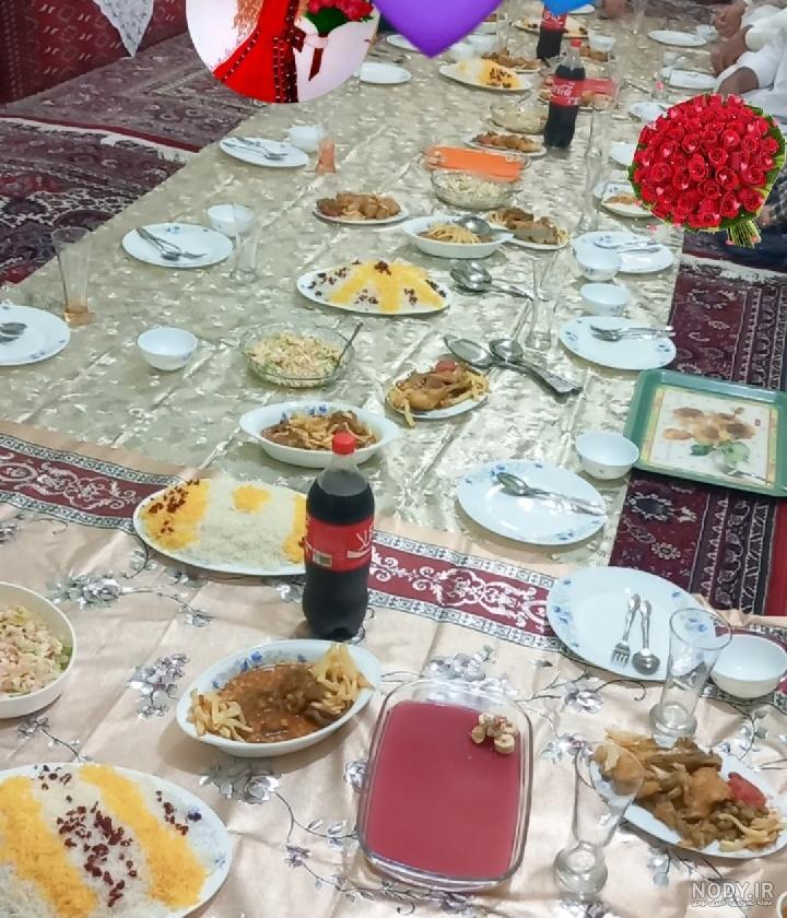 عکس سفره غذا ساده - عکس نودی عکس سفره غذا ساده - عکس نودی