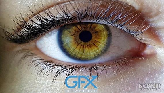 عکس چشم برای پروفایل بنفش - عکس نودی