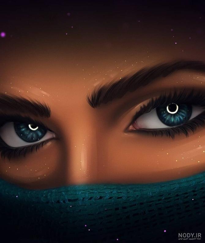عکس چشم دختر خفن