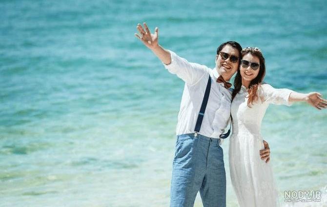ژست عکس دونفره بدون چهره ❤️ [ بهترین تصاویر ]