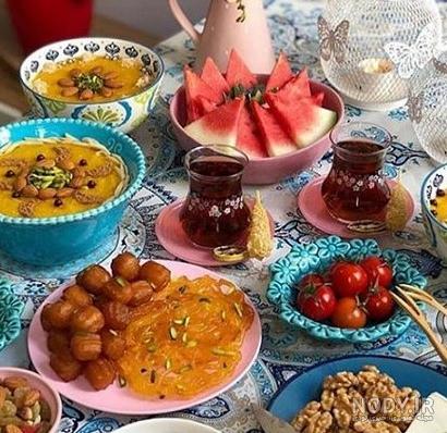 سفره افطار | تصاویر سفره افطار | سفره افطار مجلسی | سفره افطار ساده