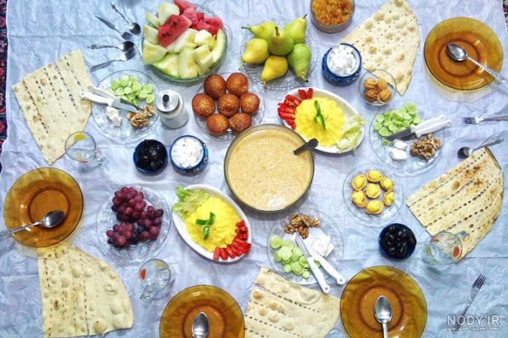 عکس از ماه رمضان سفره